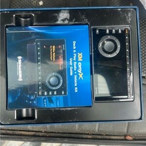 Onyx XM Blue and Black Radio Kit